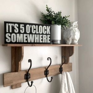 ITS FIVE O CLOCK SOMEWHERE SIGN